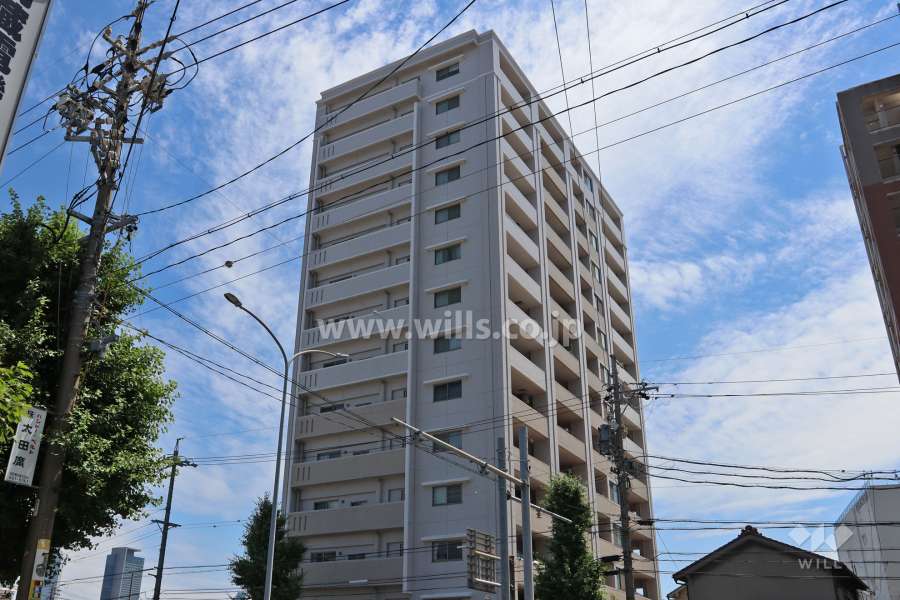 サンパーク黄金の外観(南西側から)