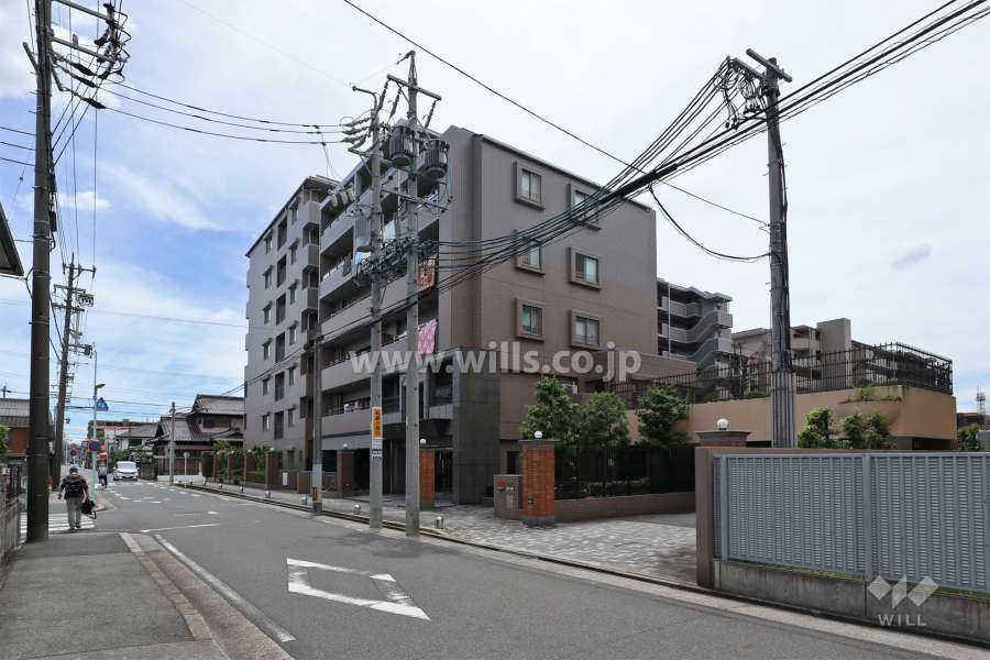 藤和シティホームズ鴨付の外観（北東側から）