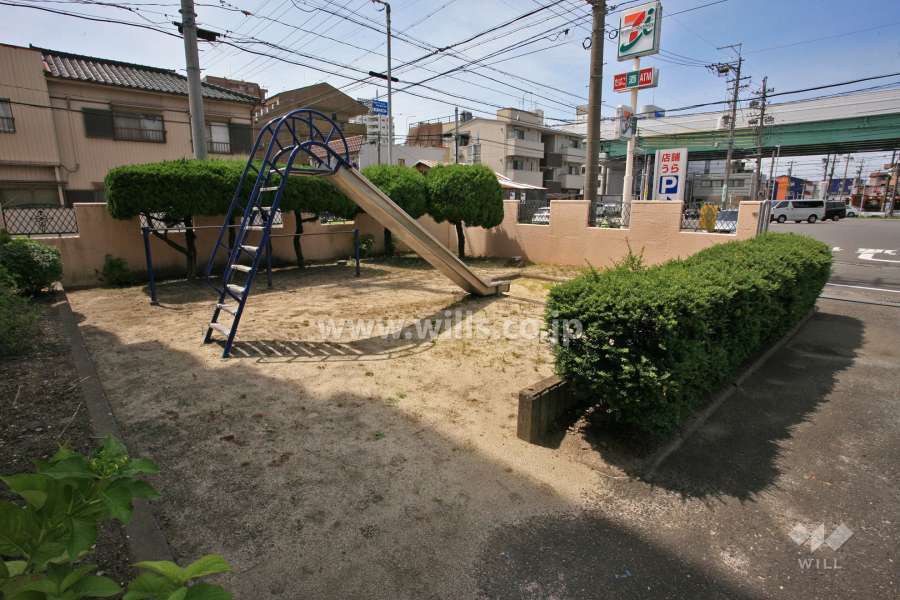 敷地内にある公園