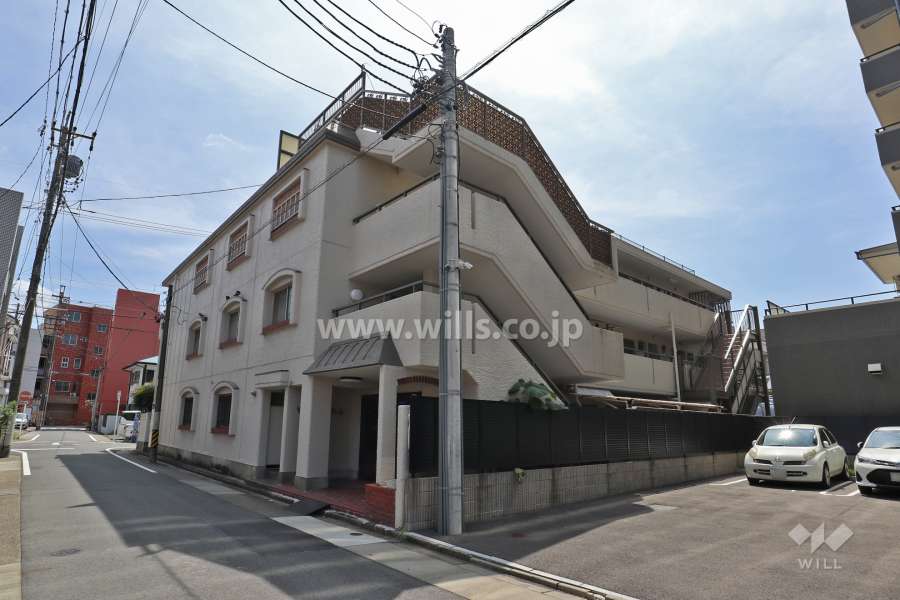 サントピア亀島の外観（北東側から）