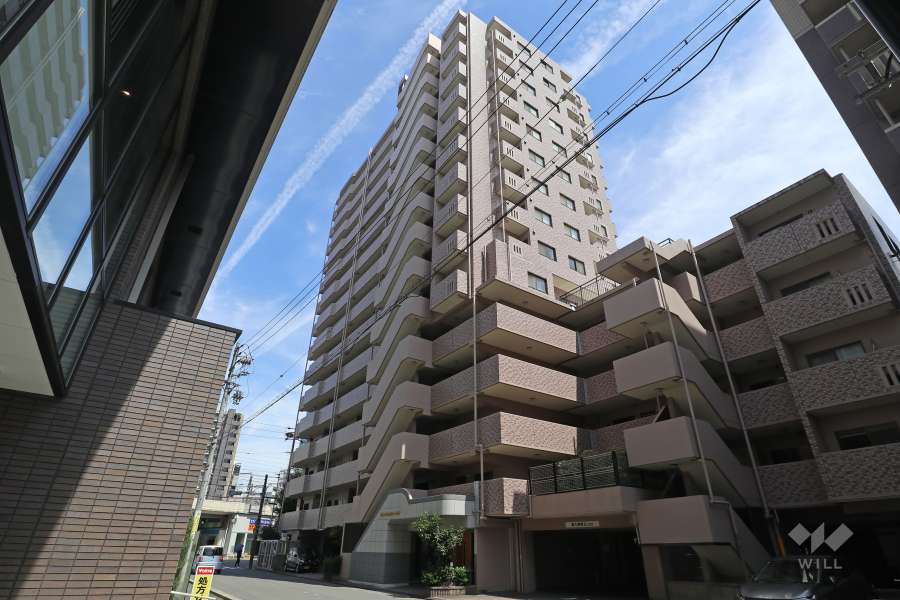 宝マンショングランスクエア名駅の外観（北西側から）