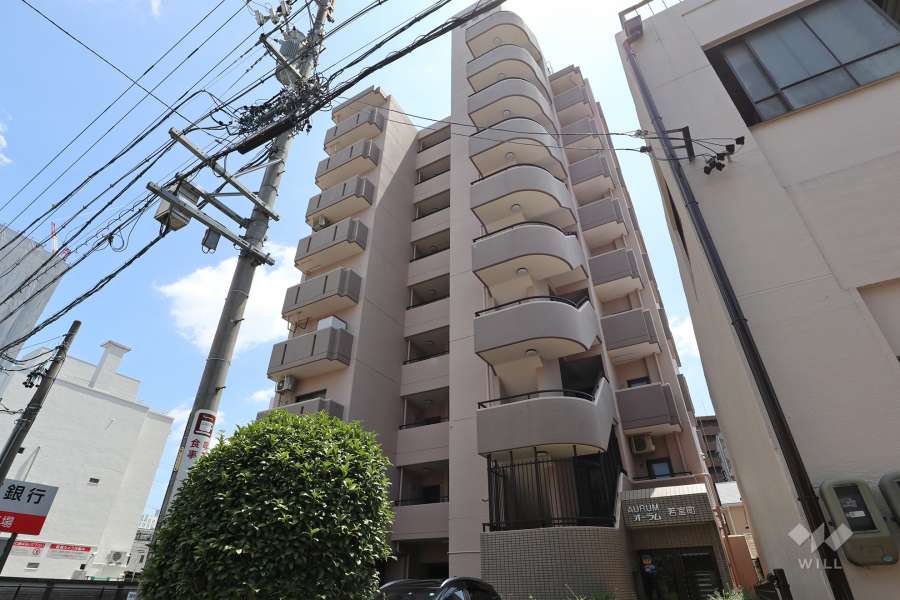 オーラム若宮町の外観（北西側から）