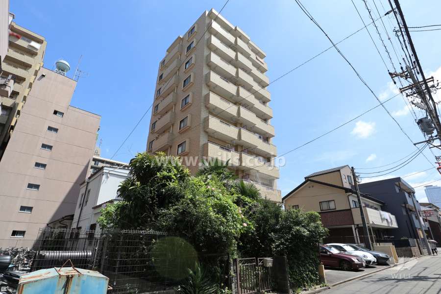 エスポア寿の外観（南西側から）