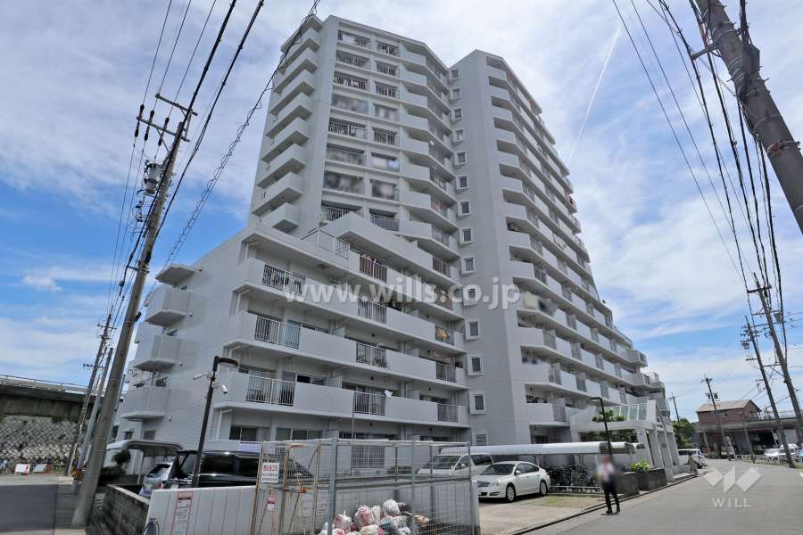 シティコープ本陣通の外観(南西側から)