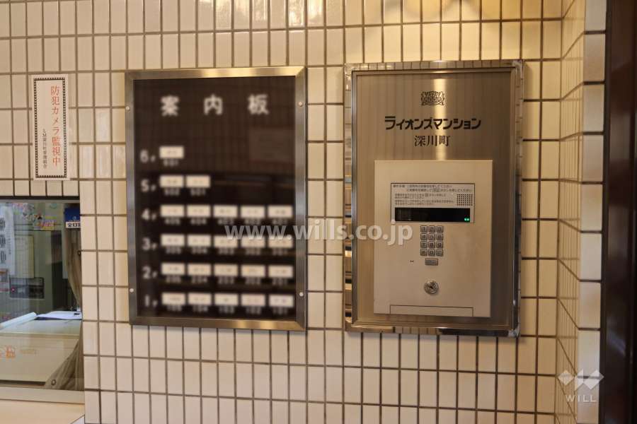 オートロックの操作盤・案内板