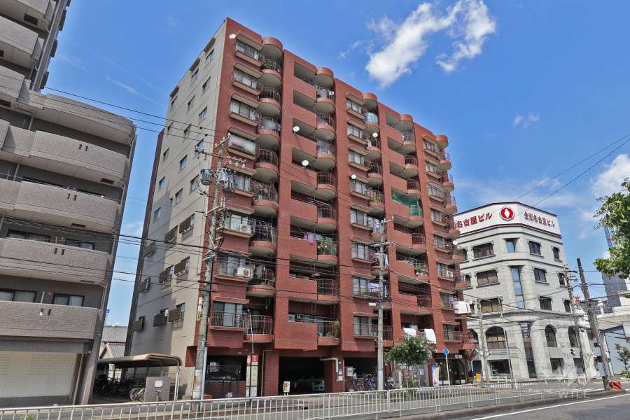 トーカンマンション名古屋第7の外観（南西側から）