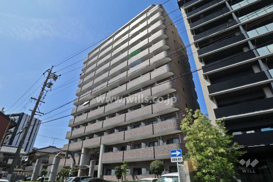 朝日プラザ名古屋ターミナルスクエアの外観(南側から)