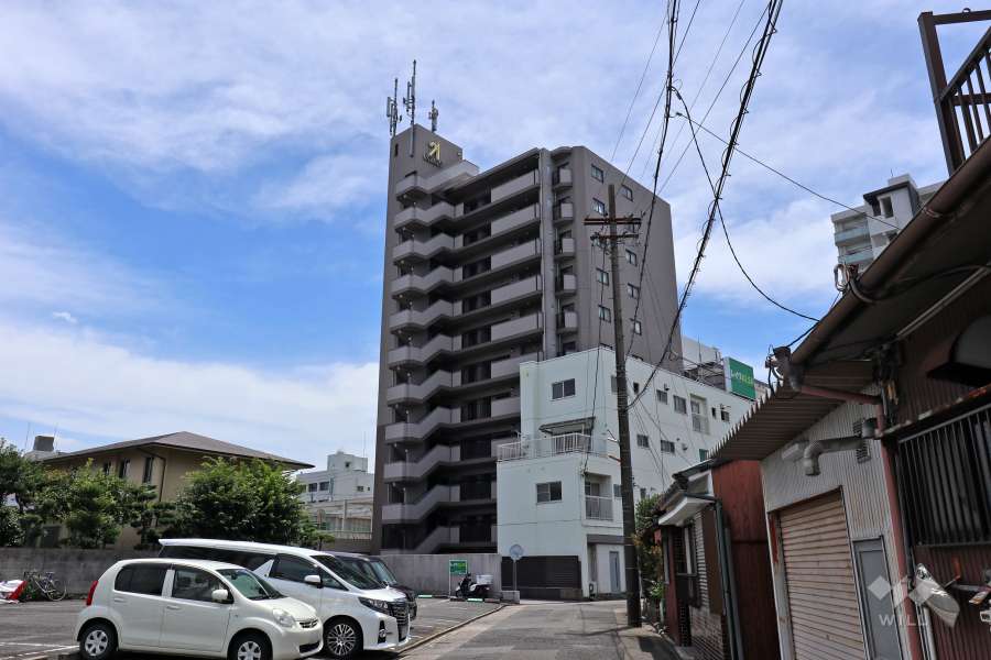 グランコート中村公園の外観（北西側から）