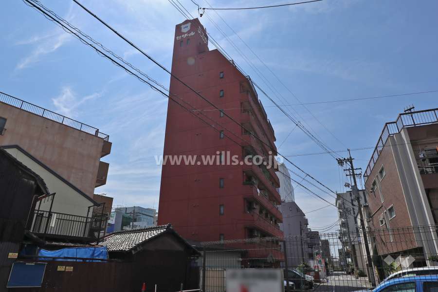 セザール名古屋の外観（北西側から）