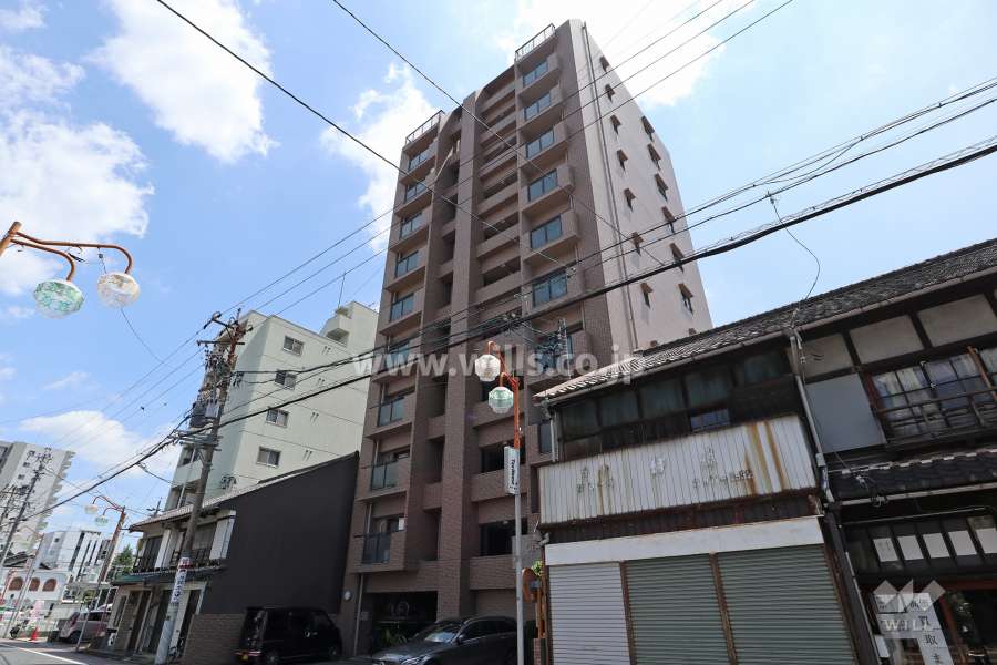 オーラム中島の外観（北西側から）