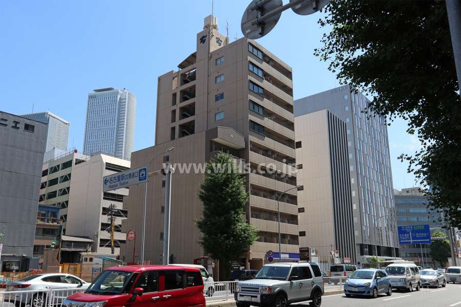 チサンマンション椿町の外観（南西側から）