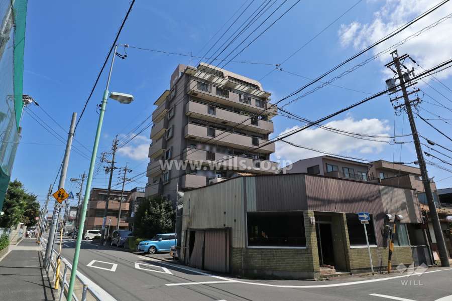 宝マンション名駅西の外観(南西側から)