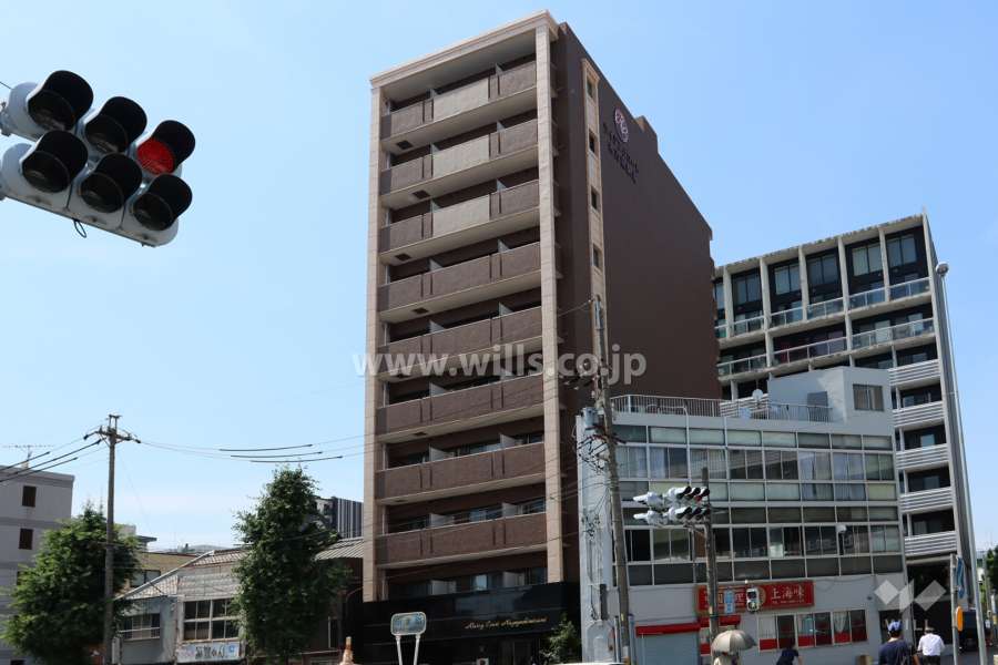 ライジングコート名古屋駅南の外観（南東側から）