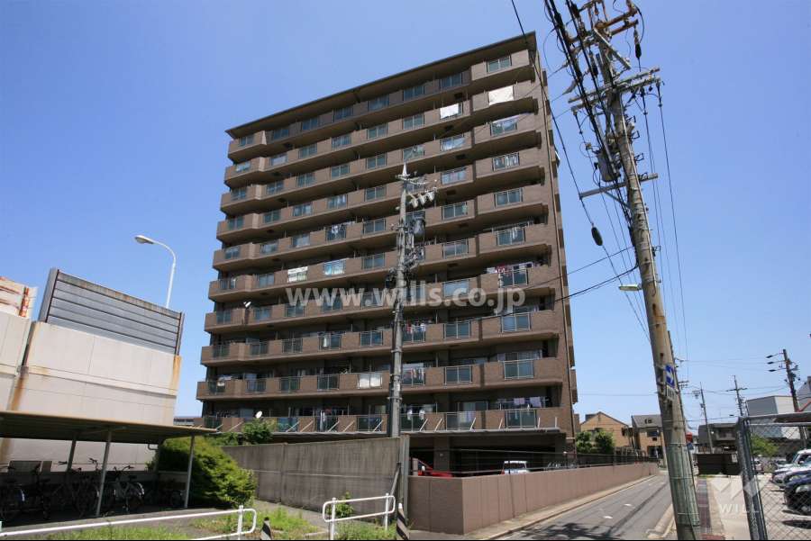 NDSマンション八田の外観（南側から）