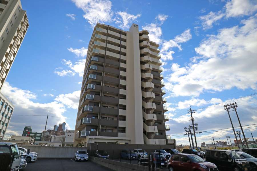 サンクレーア野並ウエストコートの外観(北東側から)