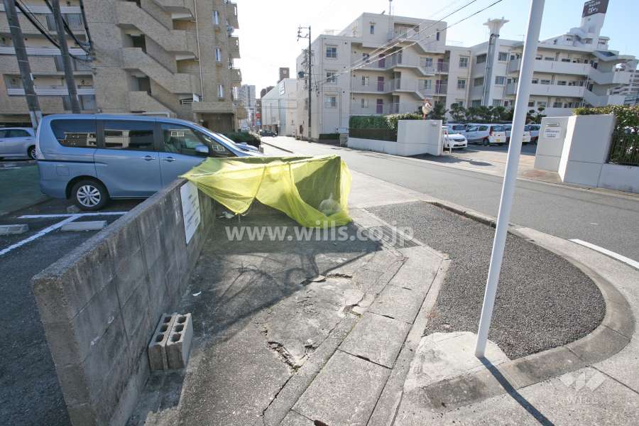 ユニーブル植田パークゴミ置き場