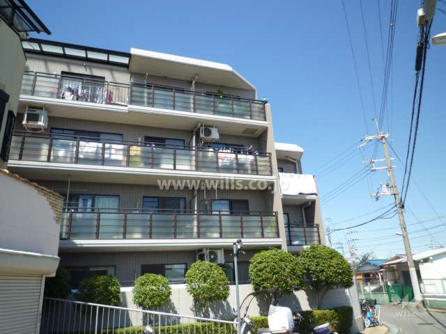 コスモ吹田原町の外観（南側から）