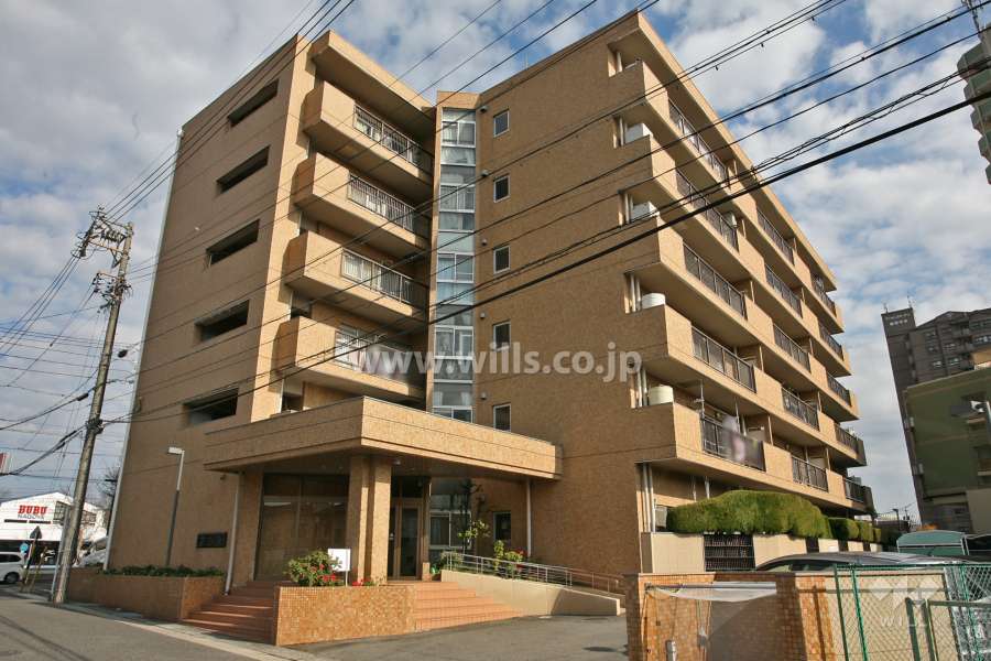 三旺マンション八事東の外観(南西側から)