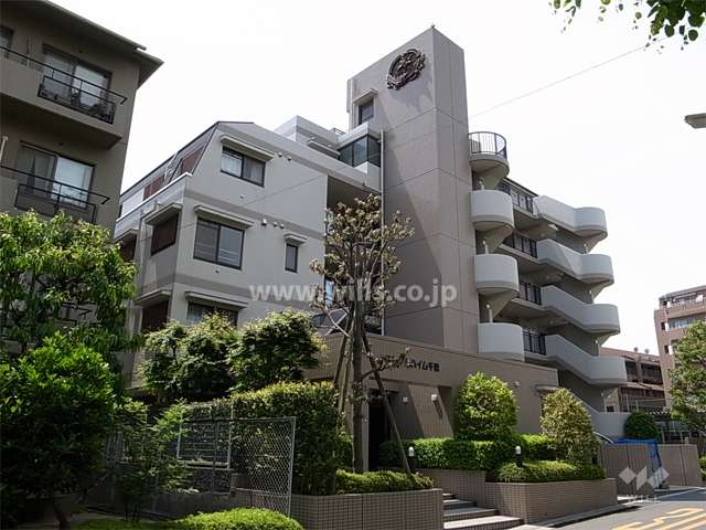 エンゼルハイム千里の外観（北東側から）