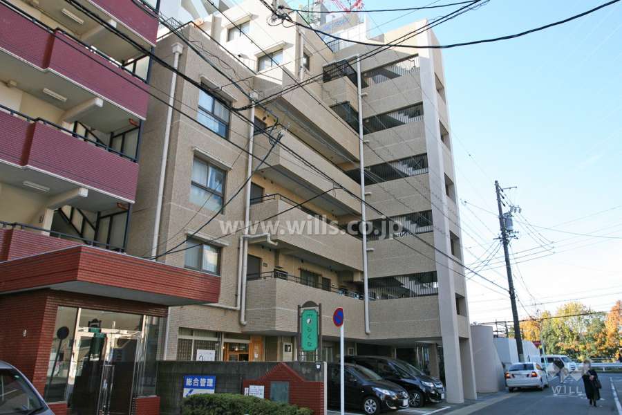 ライオンズマンション原駅の外観