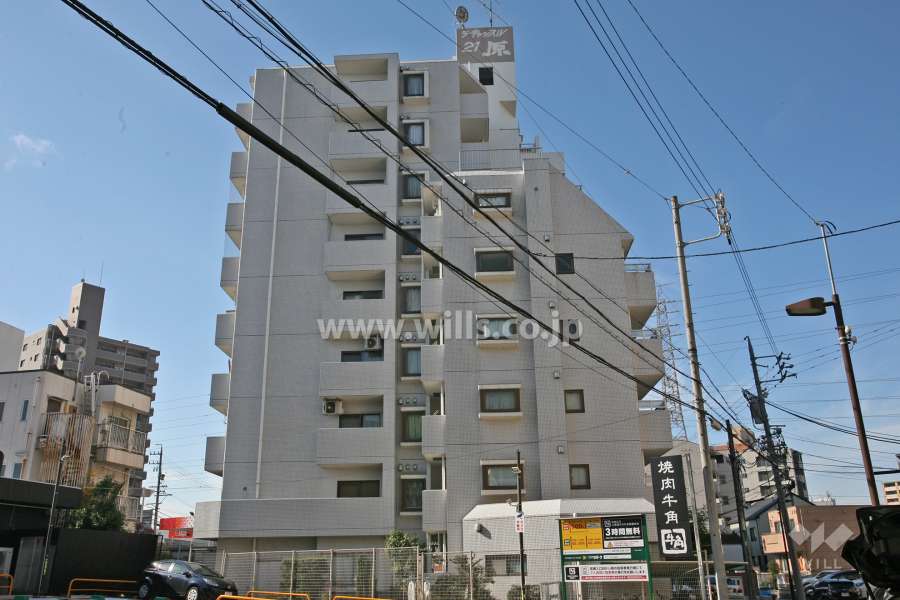 ラキャッスル21原の外観