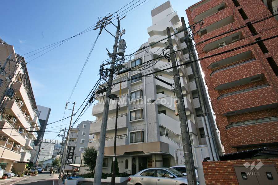 ラキャッスル21原の外観
