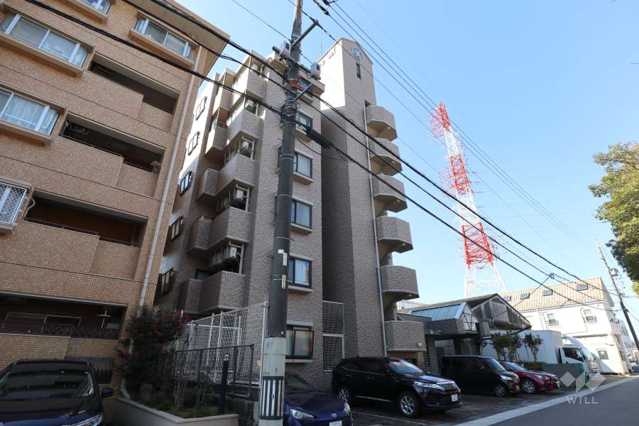 ロイヤル原の外観（北東側から）