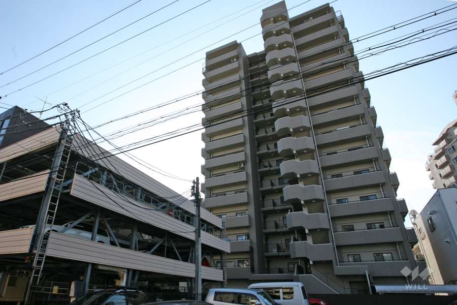 ローレルコート原の外観(北側から)