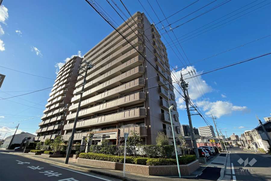 ネオステージ原の外観(南東側から)