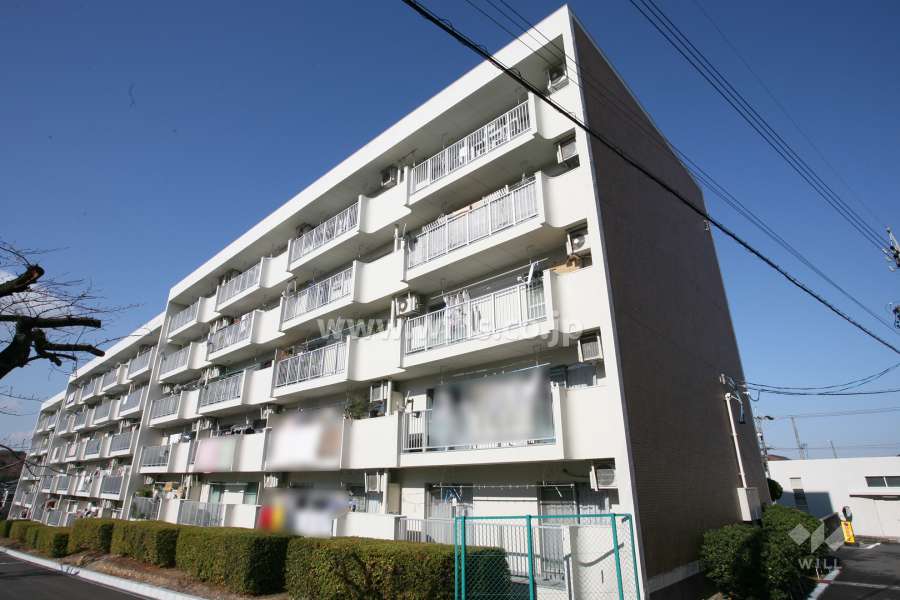 平針南住宅1号棟の外観