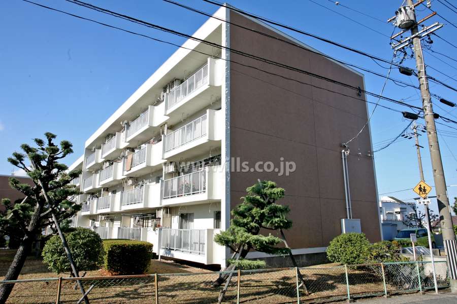 平針南住宅3号棟の外観