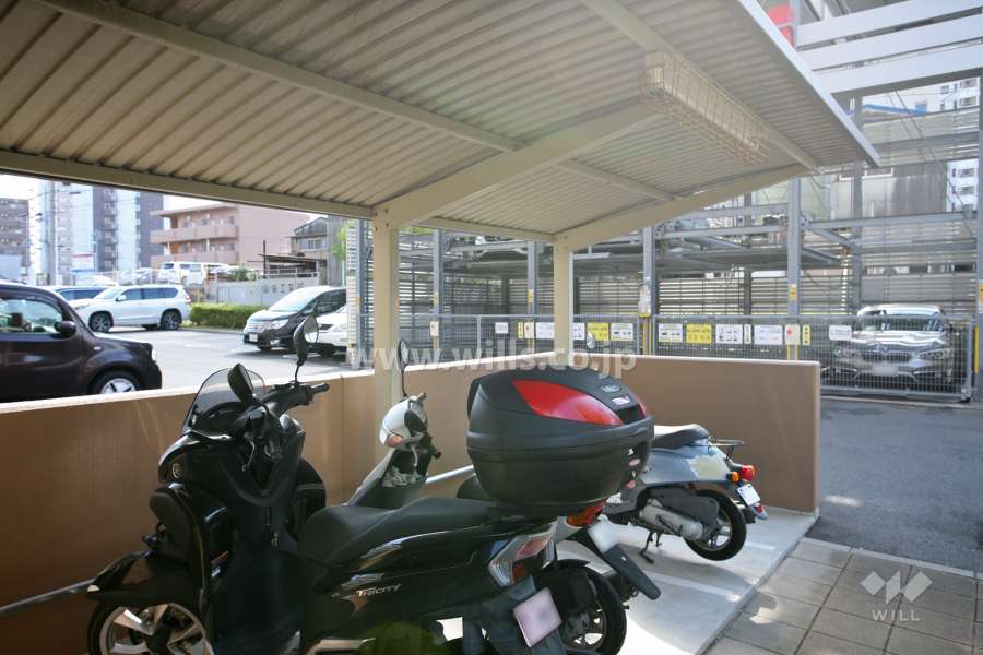 バイク置き場