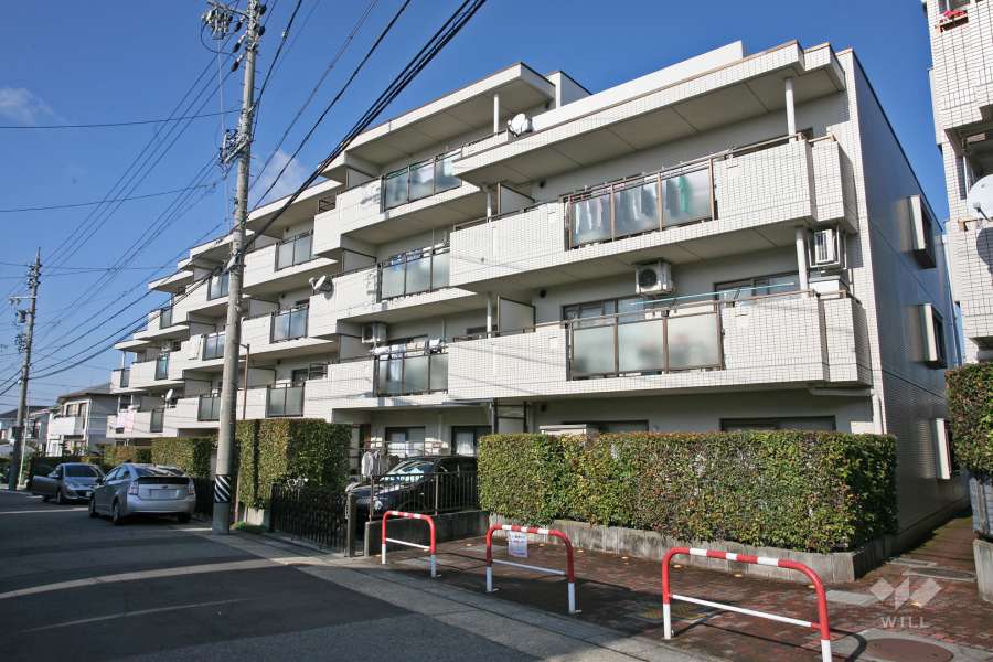 シティコーポしまだA棟の外観（南側から）