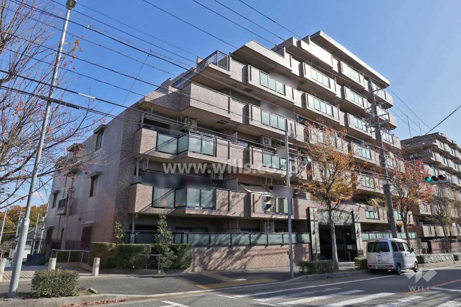 ネオハイツ島田東の外観（西側から)