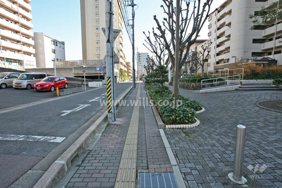 シティコーポ植田B棟北側道路