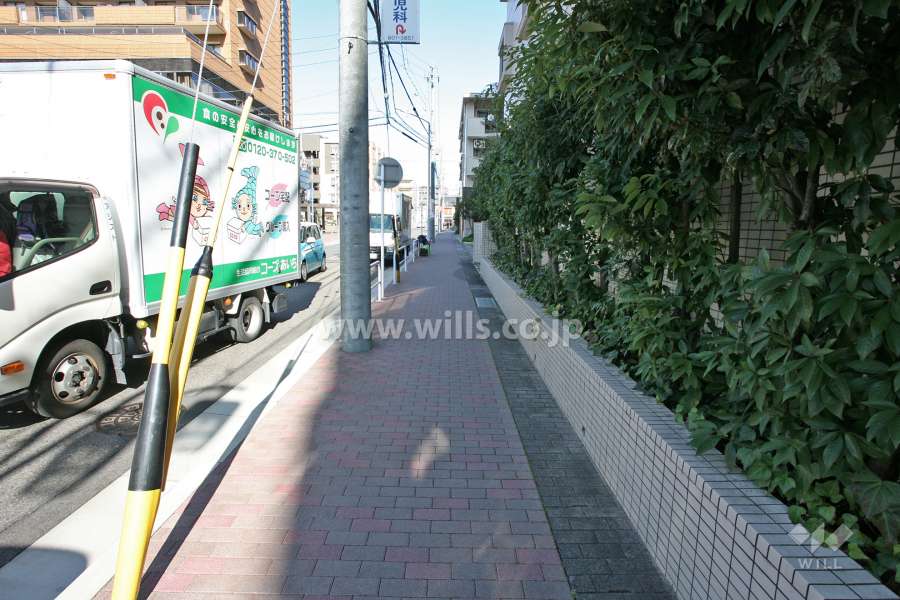 シティコーポ植田B棟西側道路