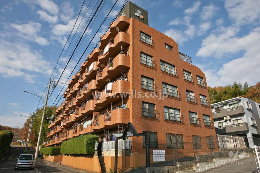 三旺マンション第3八事東の外観(南東側から)