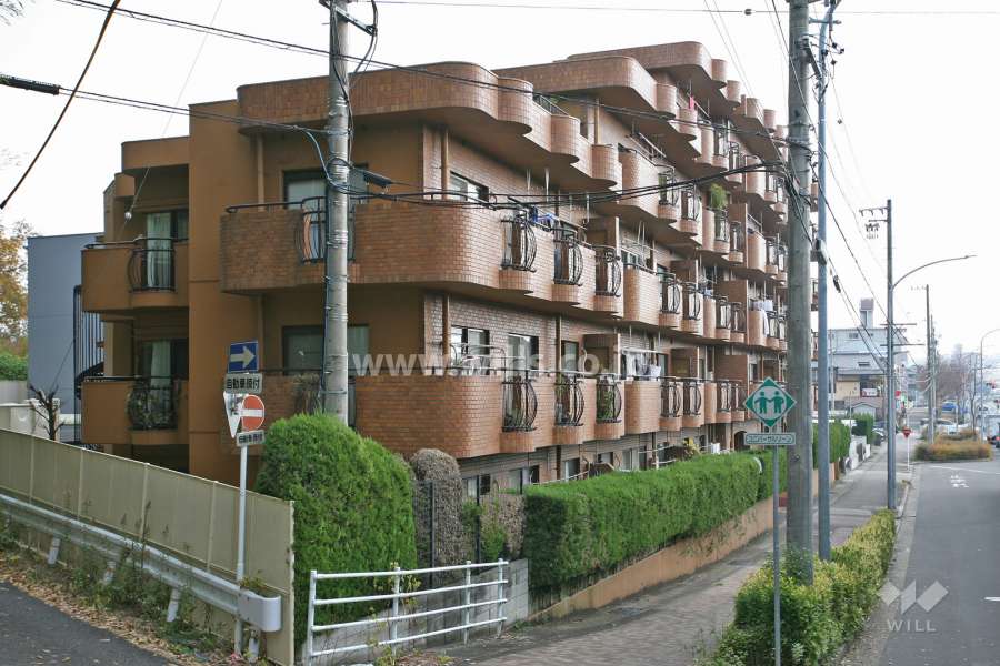 三旺マンション第3八事東の外観(西側から)