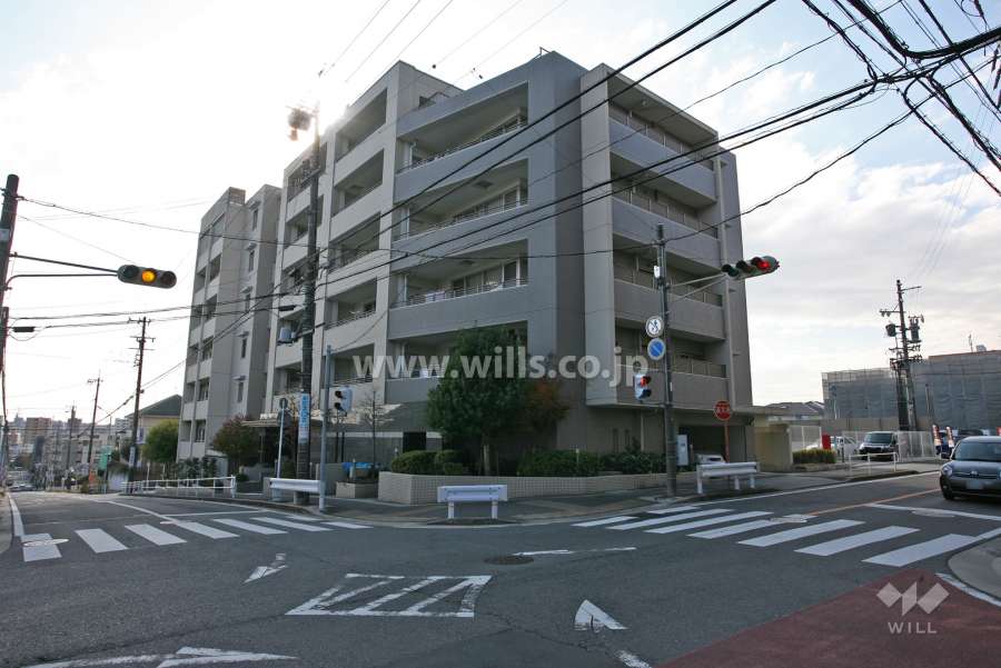 プラウド植田東の外観(北側から)
