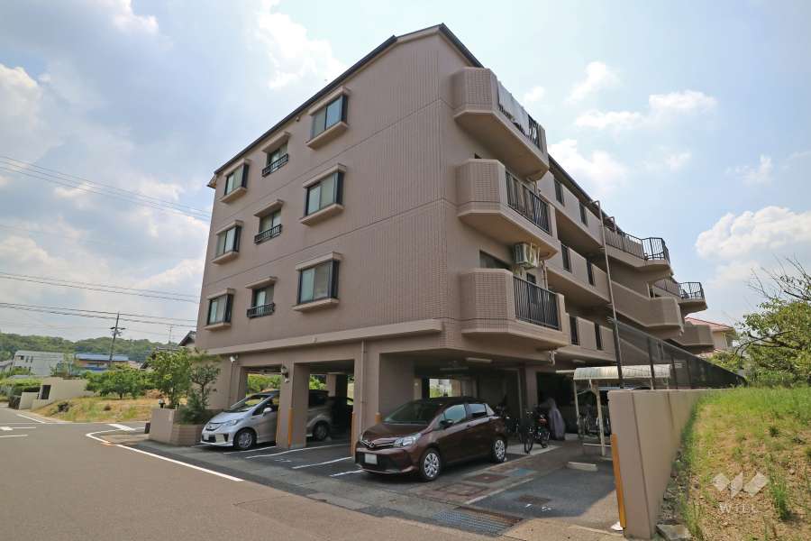 ユニーブル菅田パークの外観(北側から)