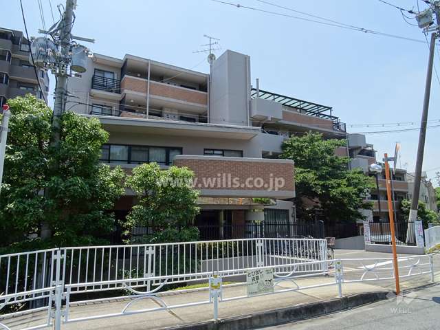 コンフォール緑地公園の外観（北側から）