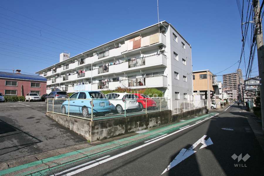 ユニーブル原パーク2の外観（南側から）