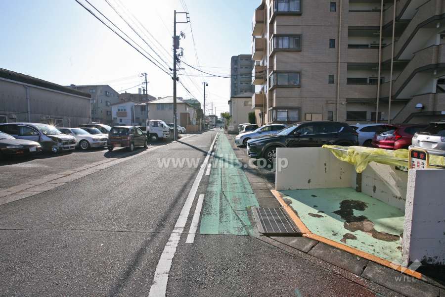 敷地東側の道路