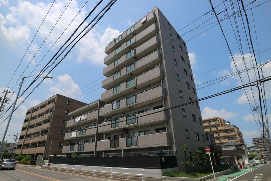 藤和シティホームズ原の外観(南東側から)