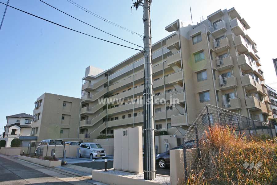 パークホームズ天白中平グランシェルの外観(北側から)