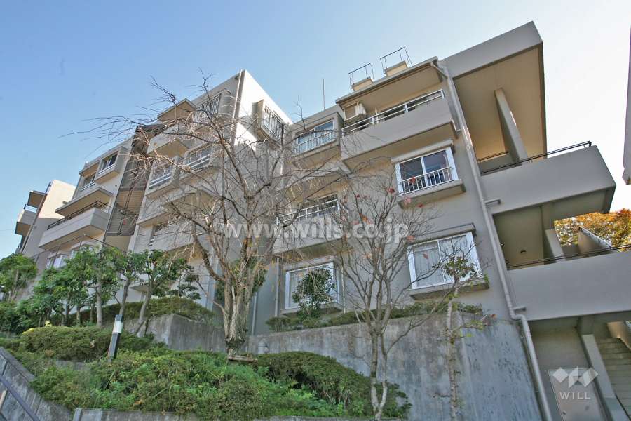 コーポラティブハウス青山舎3号棟の外観