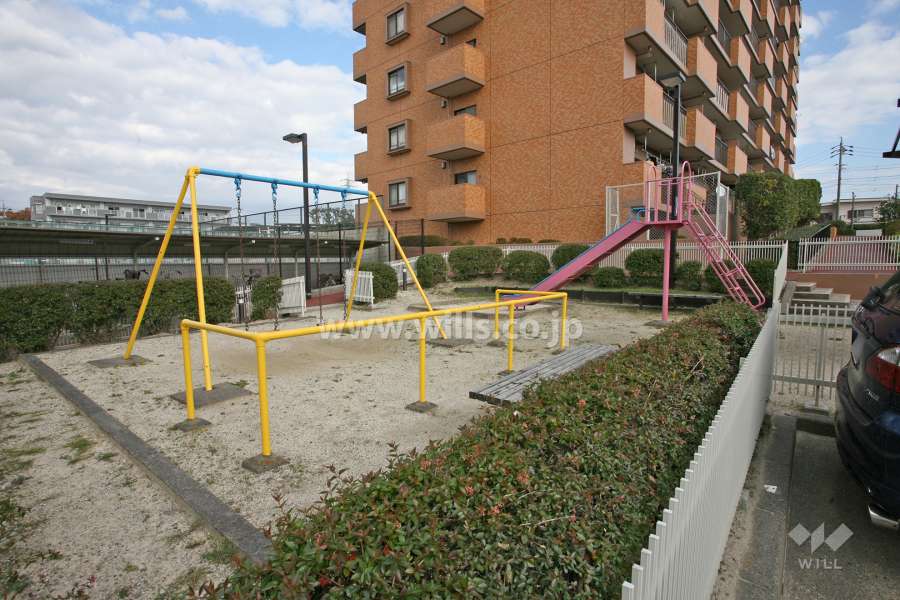 敷地に隣接する公園