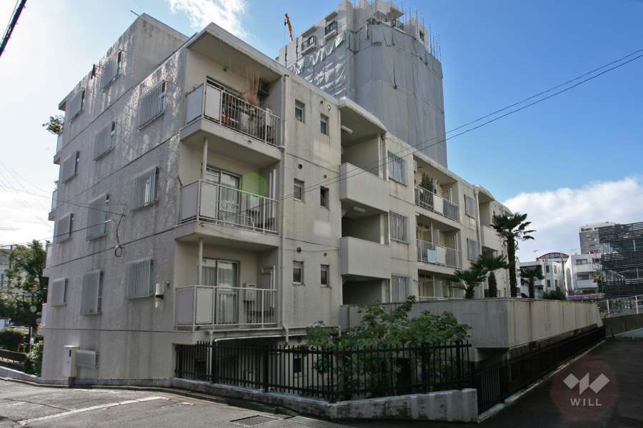 プラザフェニックス八事苑A棟の外観（北東側から）