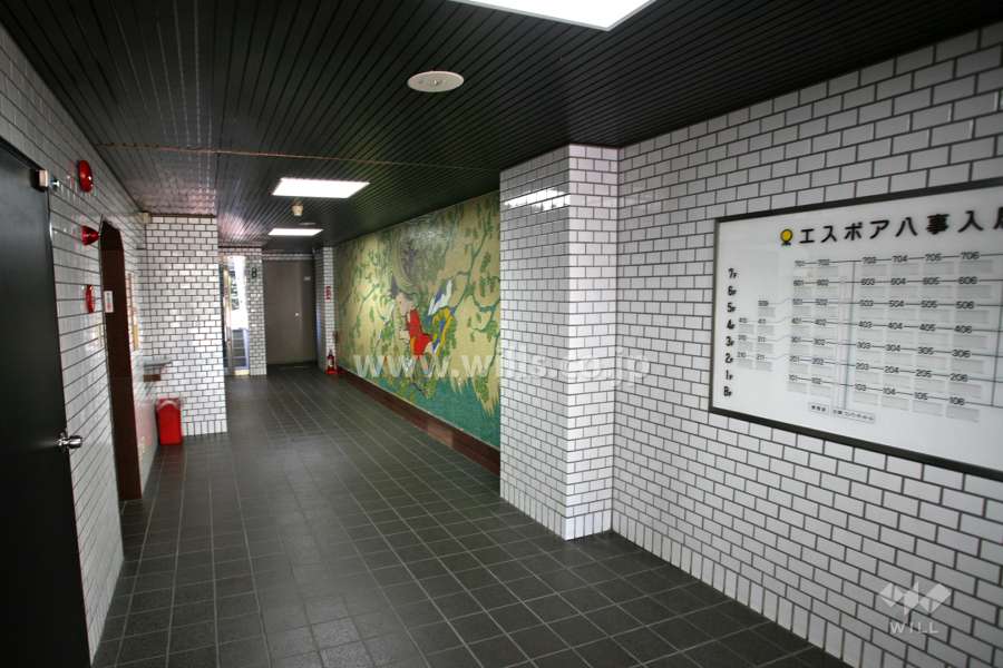 エントランス内の案内板