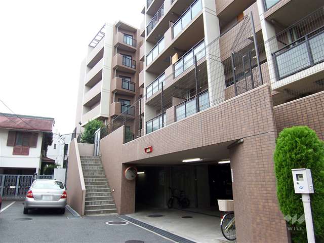 マンションの東側